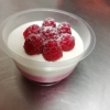 pana cotta vanille framboise