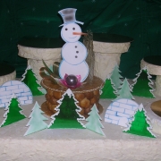 le paysage d'hiver